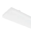 Réglette lumineuse Serrao LED intégrée blanc neutre IP44 3000lm 48W L.60xl.16xH.5cm blanc GoodHome