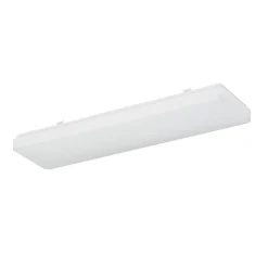 Réglette lumineuse Serrao LED intégrée blanc neutre IP44 3000lm 48W L.60xl.16xH.5cm blanc GoodHome