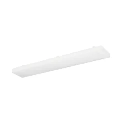 Réglette lumineuse Serrao LED intégrée blanc neutre IP44 5900lm 48W L.90xl.16xH.5cm blanc GoodHome