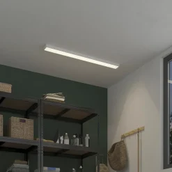 Réglette lumineuse Shipton LED intégrée blanc neutre IP20 3600lm 36W L.120xl.10xH.1cm blanc GoodHome