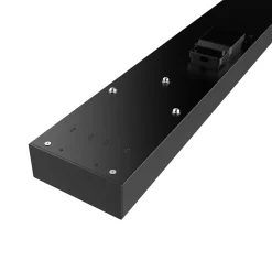 Réglette lumineuse Shipton LED intégrée blanc neutre IP20 1800lm 18W L.60xl.10xH.1cm noir GoodHome