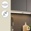 Réglette sous meuble Fidalgo LED intégrée variation de blancs IP20 300lm 2.5W L.27xl.9xH.1.1cm blanc Goodhome