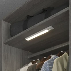 Réglette sous meuble Fiennes LED intégrée blanc neutre IP20 120lm 1.9W L.27xl.4,1xH.2cm blanc GoodHome