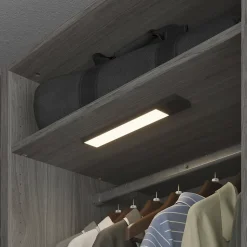 Réglette sous meuble Gamboa LED intégrée blanc neutre IP20 135lm 2W L.30xl.5xH.1cm noir GoodHome