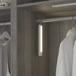 Réglette sous meuble Mangalia LED intégrée blanc neutre IP20 120lm 2.3W L.27xl.4,7cm blanc Goodhome