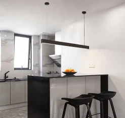 Réglette Suspendue LED 120cm 35W Noir (Lot de 5) - Blanc Neutre 4000K - 5500K - SILAMP