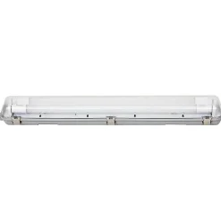 Réglette étanche 120 cm double pour Tube LED T8 IP65 1 côté (Boitier vide) (Pack de 6) - SILAMP