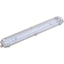 Réglette étanche double pour tube LED T8 150cm IP65 (boitier vide) - SILAMP
