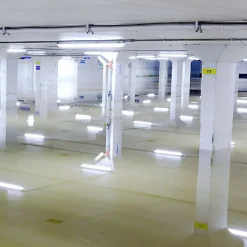 Réglette étanche pour tube LED T8 60cm IP65 (boitier vide) - SILAMP