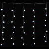 Rideau de Boules Lumineuses 35 LED Blanc Fixe