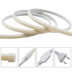 Ruban LED COB 288LED/m Milky 50M 220V - Blanc Froid 6000K - 8000K - SILAMP