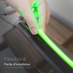 Ruban LED COB 5M 24V IP67 320LED/m Vert - SILAMP