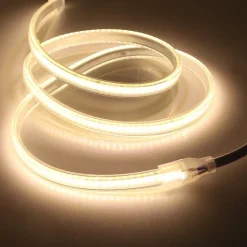 Ruban LED COB 220V IP65 432LED/m (vendu sur mesure au mètre) - Blanc Froid 6000K - 8000K - SILAMP