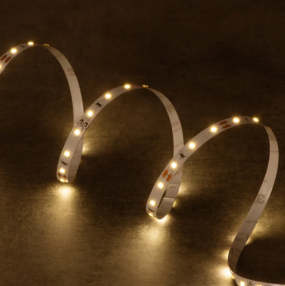 Ruban LED décoratif - 5m - Blanc chaud 3000K - Flexible - 4,8W/m