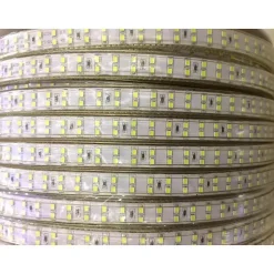 Ruban LED Double Rangée 220V IP65 2835 (Vendu sur mesure) - Blanc Chaud 2300K - 3500K - SILAMP