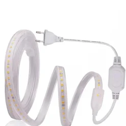 Ruban LED Fin 50M 220V Recoupable 20cm IP65 2835 120LED/m - Blanc Chaud 2300K - 3500K - SILAMP