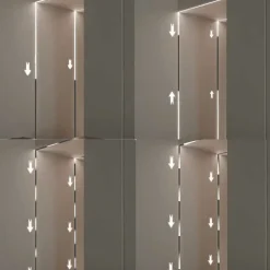 Ruban LED 10M Effet Dynamique 120LED/m 24V 10W/m + Contrôleur RF 12-24V pour Ruban LED - Blanc Chaud 2300K - 3500K - SILAMP