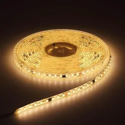 Ruban LED 5M Effet Dynamique 126LED/m 12V IP65 + Télécommande et Transformateur - Blanc Neutre 4000K - 5500K - SILAMP