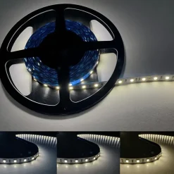 Ruban LED 5M 24V 5050 IP20 60LED/m - Blanc Froid 6000K - 8000K - SILAMP