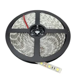 Ruban LED 5M 24V 5050 IP54 60led/m - Blanc Froid 6000K - 8000K - SILAMP