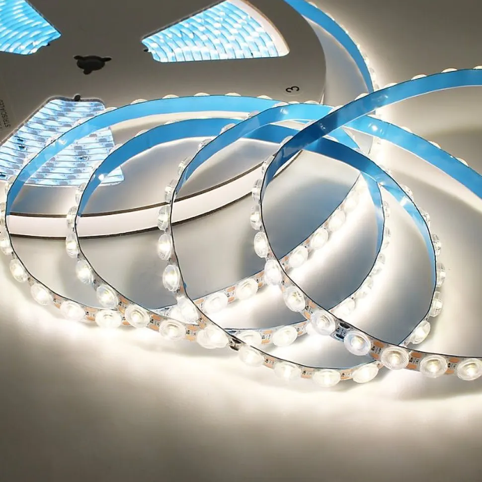 Ruban LED 10M 24V 24W/M SMD IP20 pour Enseigne Lumineuse - Blanc Chaud 2300K - 3500K - SILAMP