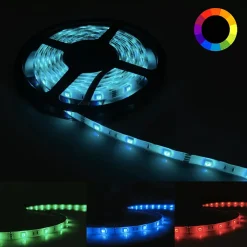 Ruban LED RGB 12V 5M 5050 IP44 30LED/m - SILAMP