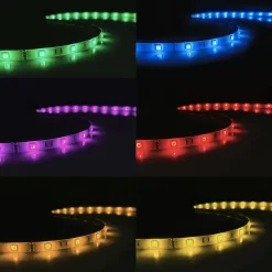 Ruban LED RGB 12V 5M 5050 IP44 30LED/m - SILAMP