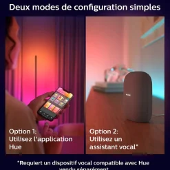 Ruban LED Shape smart light Philips Hue blanc et couleur d'ambiance 2m