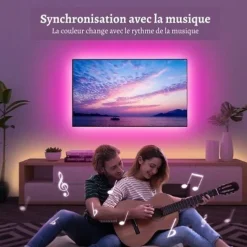 Ruban LED USB WiFi RGB 2.8M 5050 30LED/m - SILAMP