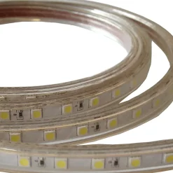 Ruban LED 220V 5050 IP65 60LED/m (Vendu sur mesure au mètre) - Blanc Froid 6000K - 8000K - SILAMP