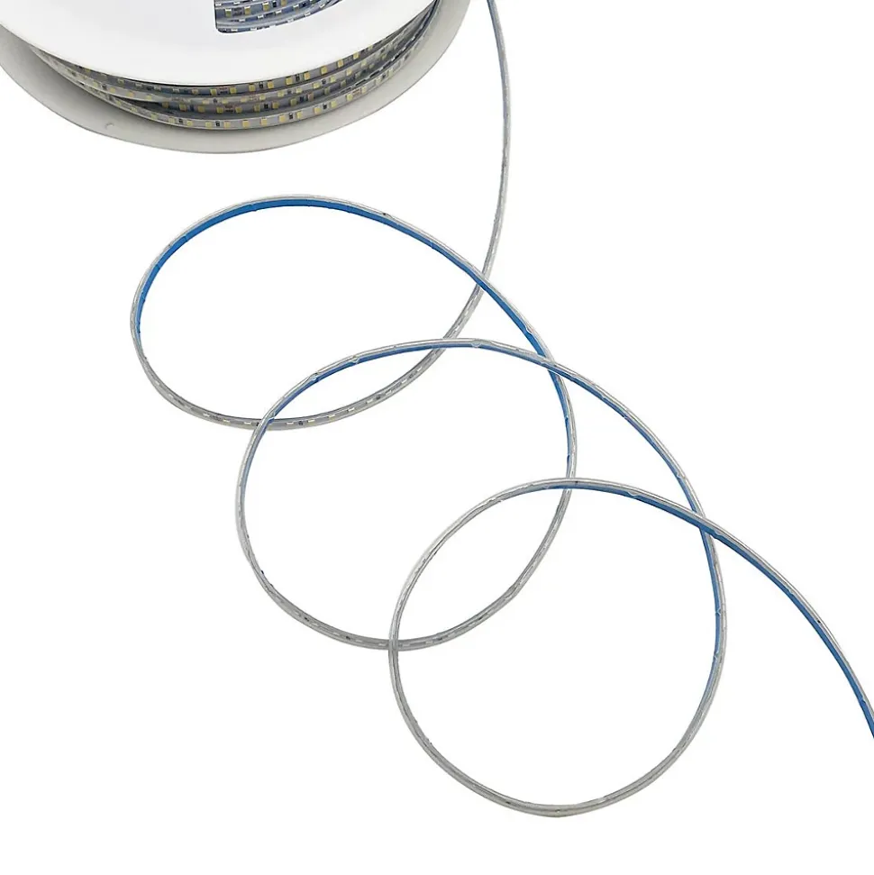 Ruban LED 220V AC 50M 5mm 2835 IP65 120LED/M - Blanc Neutre 4000K - 5500K - SILAMP