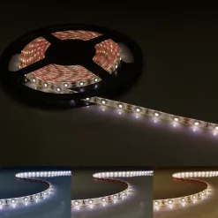 Ruban LED 12V 5M 5050 IP44 60LED/m - Blanc Froid 6000K - 8000K - SILAMP