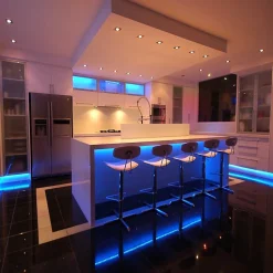 Ruban LED 12V 5M BLEU IP54 SMD 2835 60LED/m - SILAMP