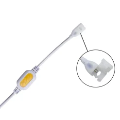 Ruban LED 220V Recoupable 5050 50M IP65 60LED/m - Blanc Neutre 4000K - 5500K - SILAMP