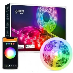 Ruban LED WiFi RGB 5M 12V 5050 IP20 30LED/m - SILAMP