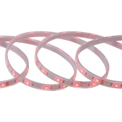 Ruban lumineux Ammasy LED intégrée variation de couleurs IP65 dimmable 1200lm 15W L.500cm blanc GoodHome