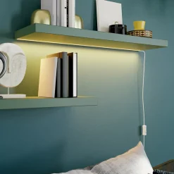 Ruban lumineux Cacella LED intégrée blanc chaud IP20 2000lm 24W L.500cm jaune GoodHome