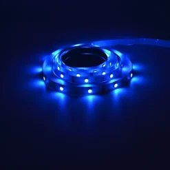 Ruban lumineux Hyeco LED intégrée variation de couleurs IP20 dimmable 6W L.150cm blanc Goodhome