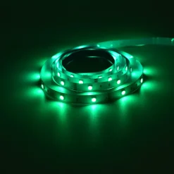 Ruban lumineux Hyeco LED intégrée variation de couleurs IP20 dimmable 6W L.150cm blanc Goodhome