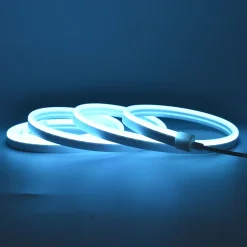 Ruban lumineux néon Almeida LED intégrée variation de couleurs IP20 dimmable 10W L.200cm blanc Goodhome