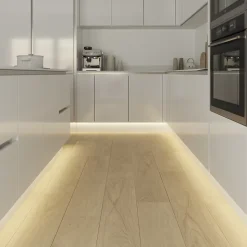 Ruban lumineux Waldeck LED intégrée blanc neutre IP20 1200lm 16W L.300cm blanc GoodHome