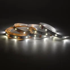 Ruban lumineux Waldeck LED intégrée blanc neutre IP20 1200lm 16W L.300cm blanc GoodHome