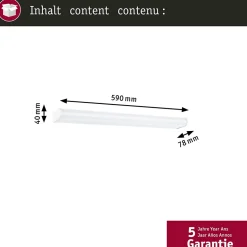 Selection Bathroom Applique LED Arneb IP44 3000K 1000lm 230V 12,5W Blanc