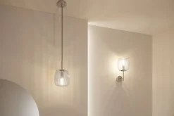 Selection Bathroom Applique Ruya IP44 E14 230V max. 20W gradable Verre Chrome