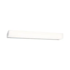 Selection Bathroom Éclairage de miroir LED Luno IP44 White Switch 550lm 230V 6W Alu