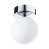 Selection Bathroom Plafonnier LED Gove IP44 3000K 400lm 230V 5W Chrome Satiné