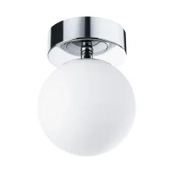 Selection Bathroom Plafonnier LED Gove IP44 3000K 400lm 230V 5W Chrome Satiné