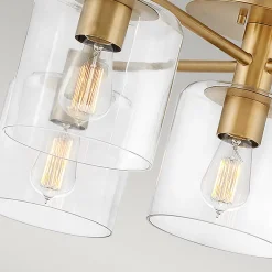 Semi-plafonnier Axel 5 lumières