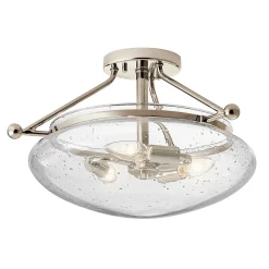 Semi-plafonnier Belle 3 lumières