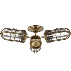 Semi-plafonnier Urban Restoration 3 lumières